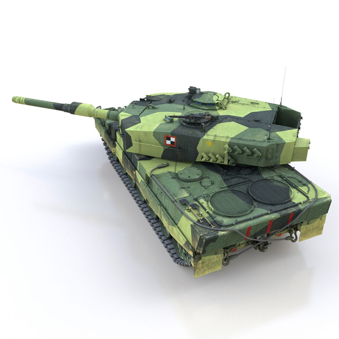stridsvagn 121 – swedish army 3d model 3ds c4d lwo texture obj 307482
