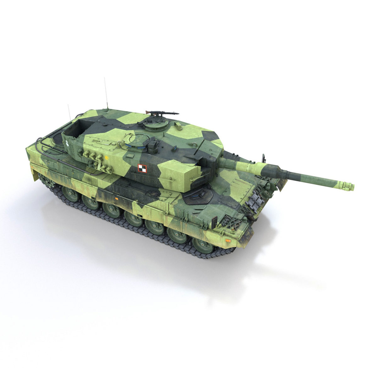 stridsvagn 121 – swedish army 3d model 3ds c4d lwo texture obj 307485
