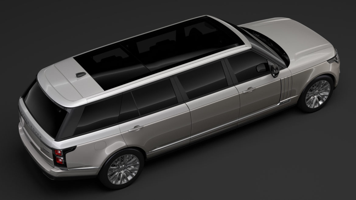 range rover svautobiography limo l405 2019 3d model 3ds fbx c4d lwo ma mb hrc xsi obj 311660