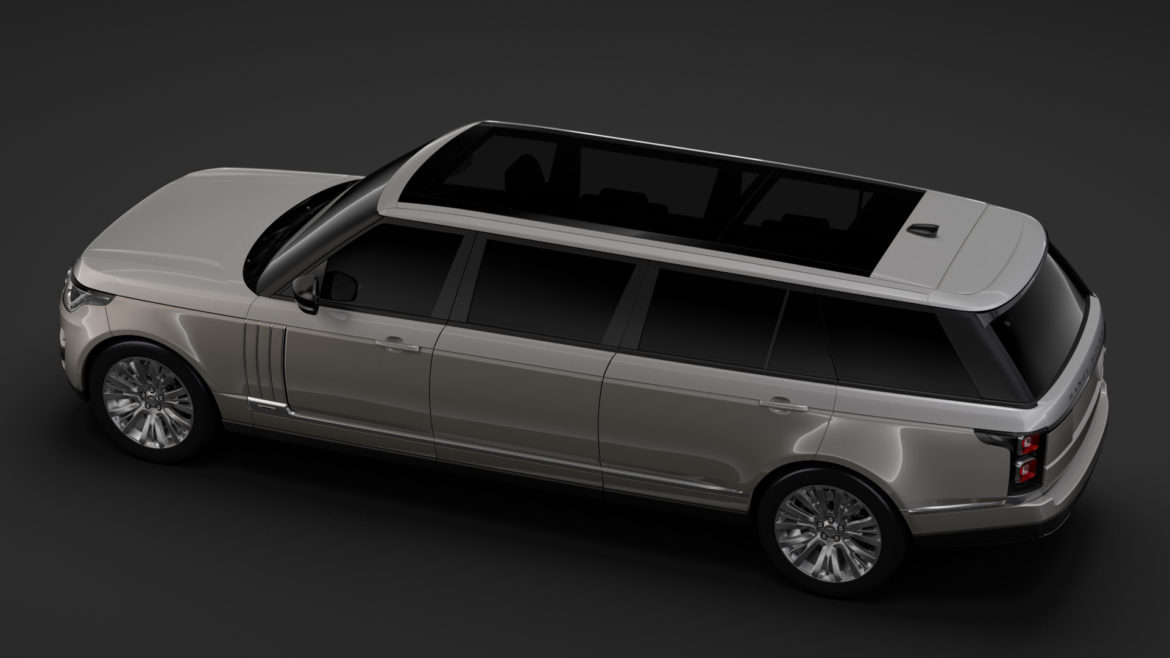 range rover svautobiography limo l405 2019 3d model 3ds fbx c4d lwo ma mb hrc xsi obj 311661