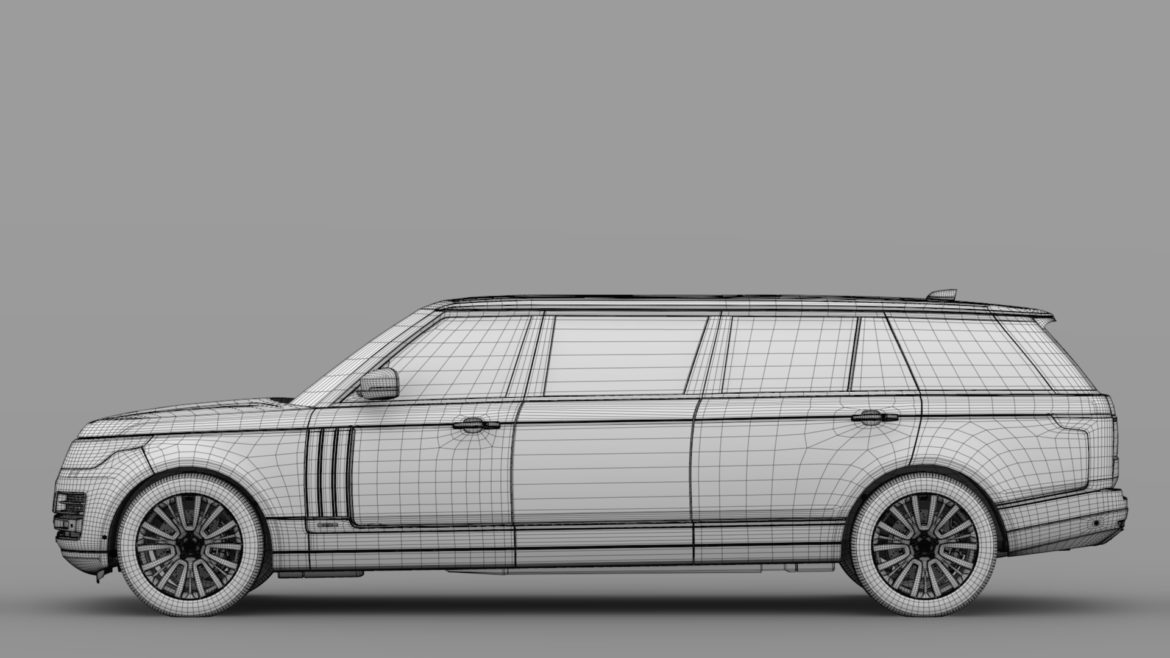 range rover svautobiography limo l405 2019 3d model 3ds fbx c4d lwo ma mb hrc xsi obj 311675