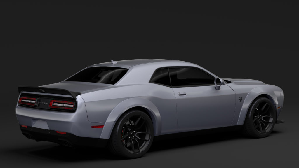 Dodge challenger 3d model