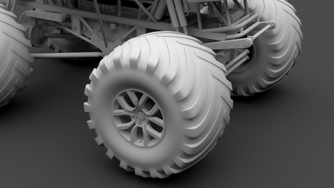 monster truck range rover svautobiography dynamic 3d model 3ds max fbx c4d lwo ma mb hrc xsi obj 312153