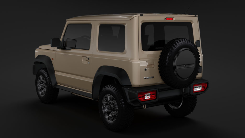 Suzuki Jimny 2019 3D Model - FlatPyramid