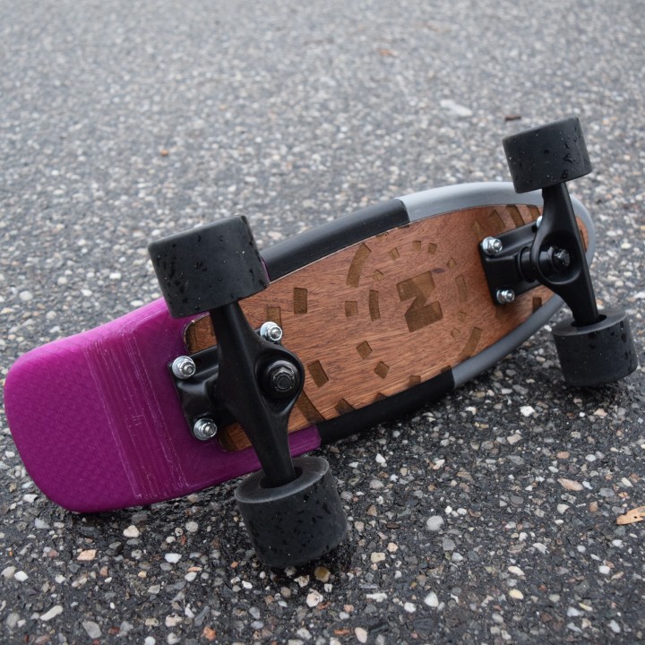 printable skateboard 3d model 315557