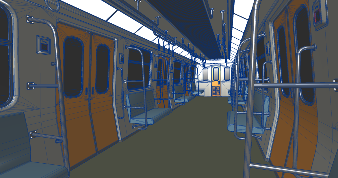 metro scene 3d model lwo obj 317677