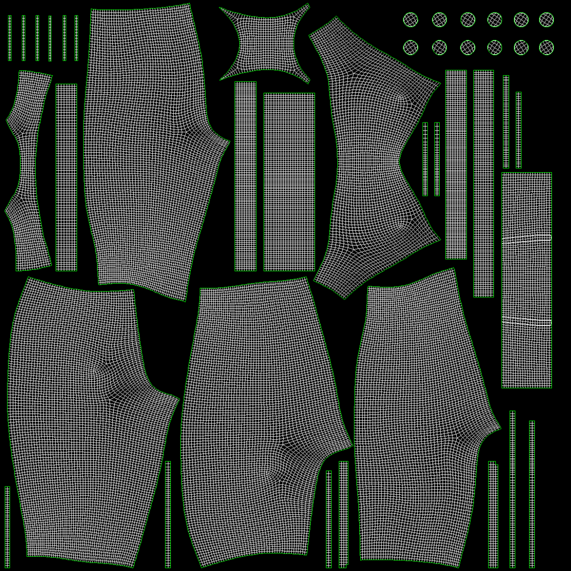woman sportswear 04 base mesh design kit 3d model max fbx blend c4d dae ma mb  obj ztl 320371