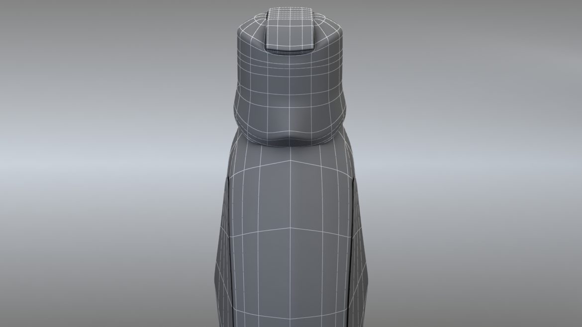 detergent liquid bottle 3d model 3ds max fbx obj 321201