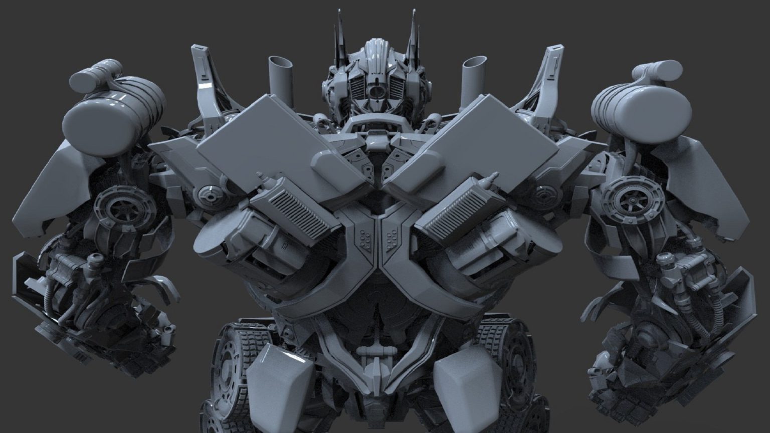 Robot Transformers 3D Model - FlatPyramid