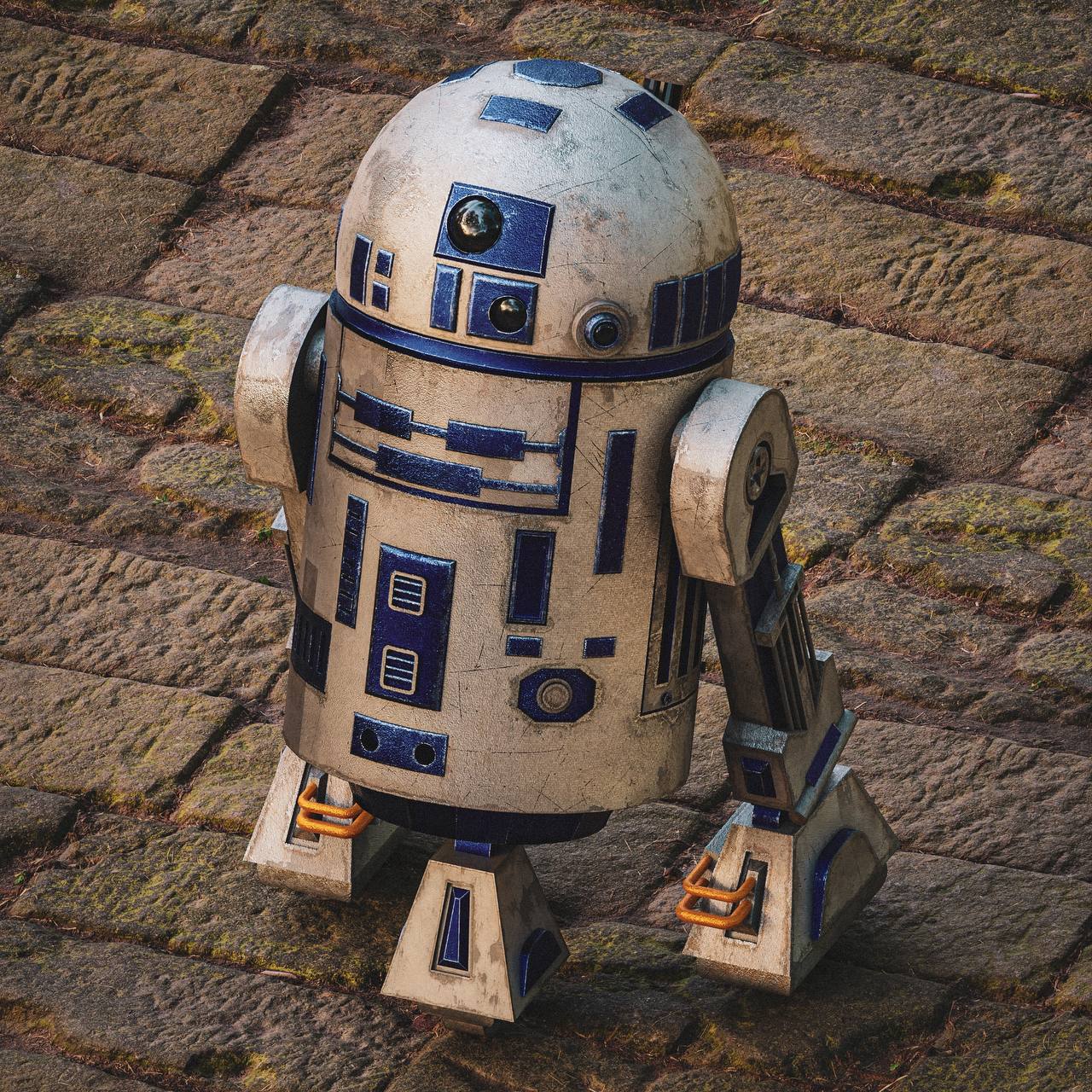 R2d2 3D Model - Star Wars Cxjjng