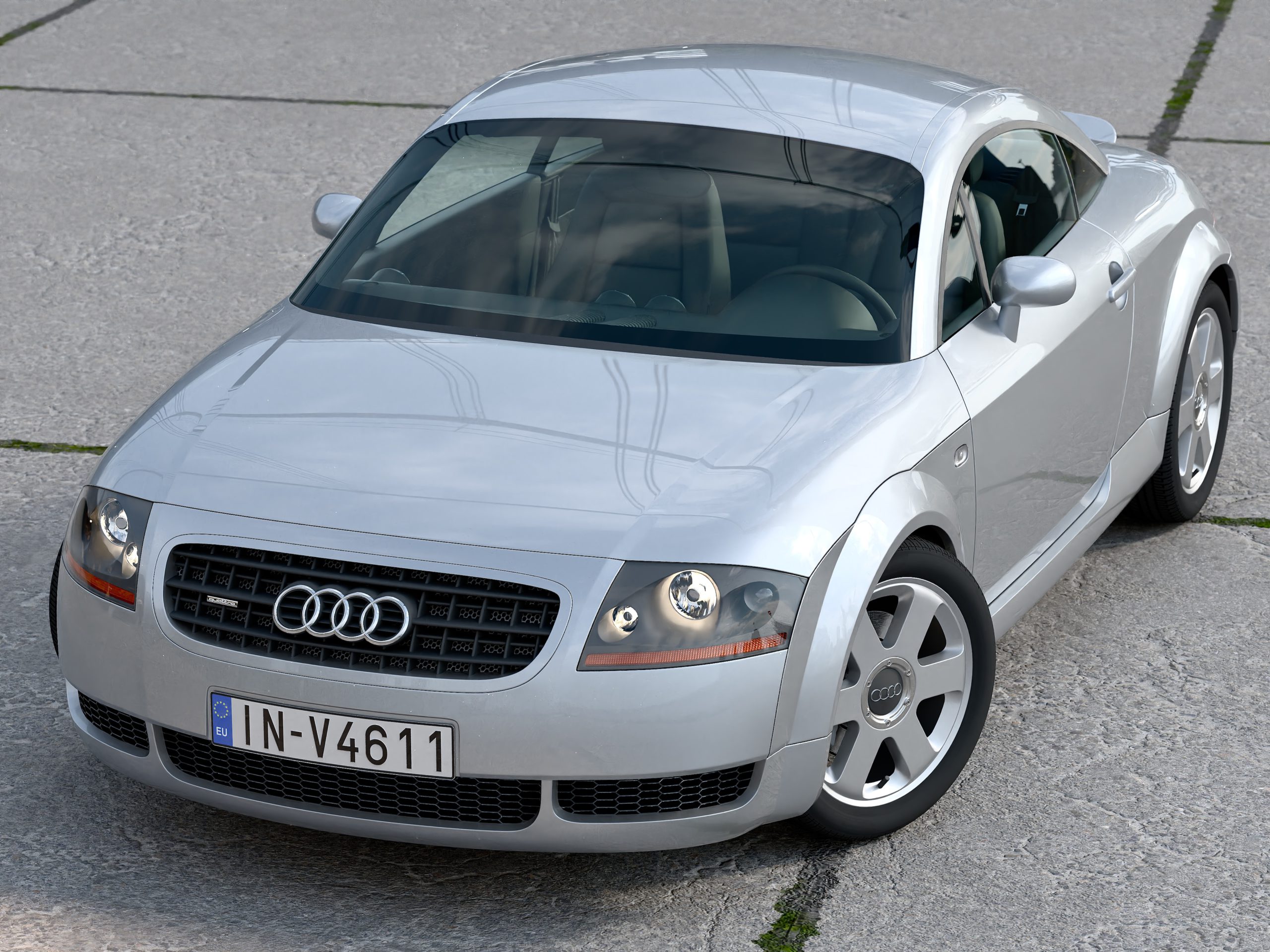 Audi TT (2003) 3D Model - FlatPyramid