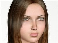 3d model of female highly realistic with a perfect mesh topology and edge loop, render-ready, fully rigged and full facial animation. high resolutions textures