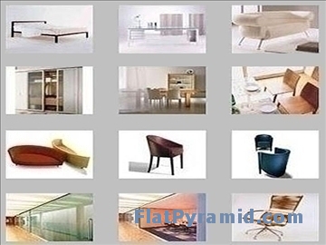 3D Collection of modern furniture