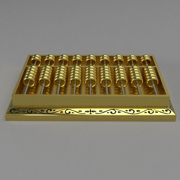 abacus 3d model 3ds fbx skp obj 115388