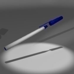 ball point pen 3d model 3ds dxf lwo 81083