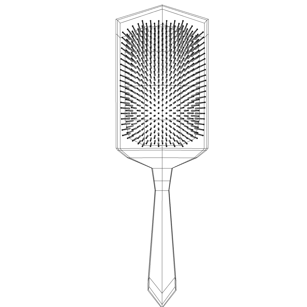 comb 3d model 3ds max fbx ma mb obj 158301