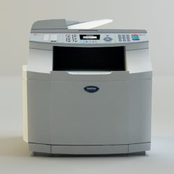copy machine 3d model 3ds max obj 138455