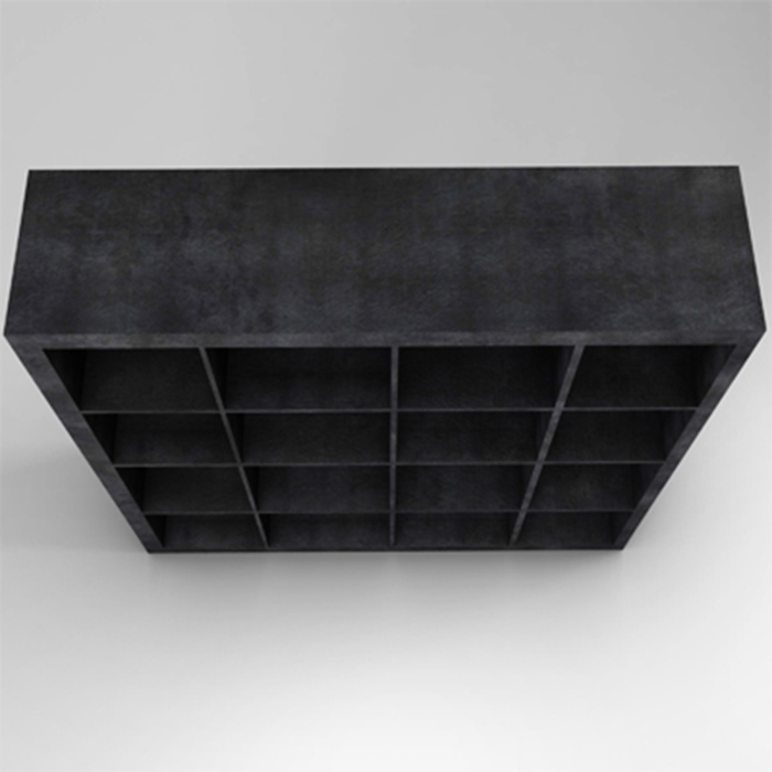 dark wood bookcase storage 3d model 3ds fbx ma mb obj 155576