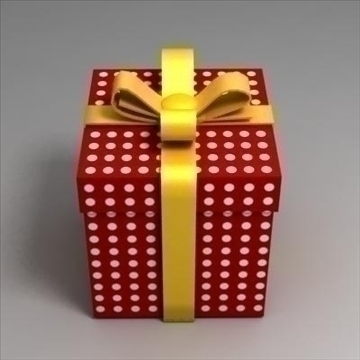 gift box 3d model max 103492