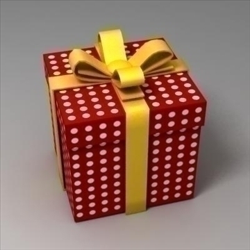 gift box 3d model max 103493