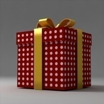 gift box 3d model max 103494