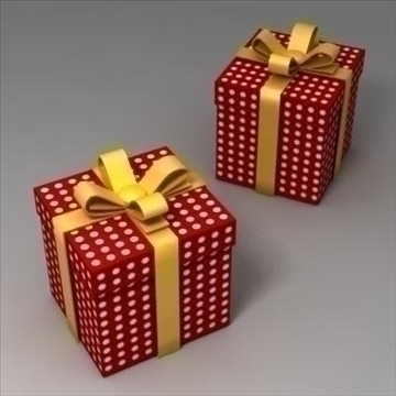 gift box 3d model max 103495