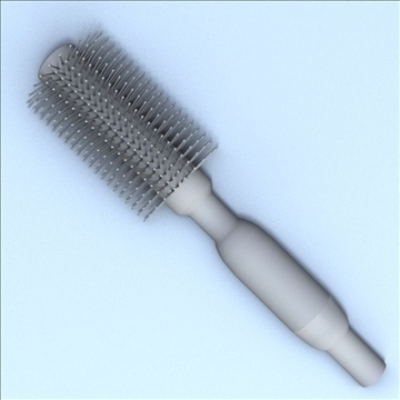 hair brush 3d model 3ds max lwo hrc xsi obj 111482