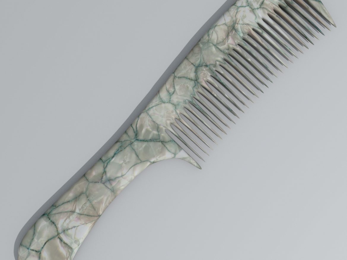 hair comb 3d model blend obj 141054