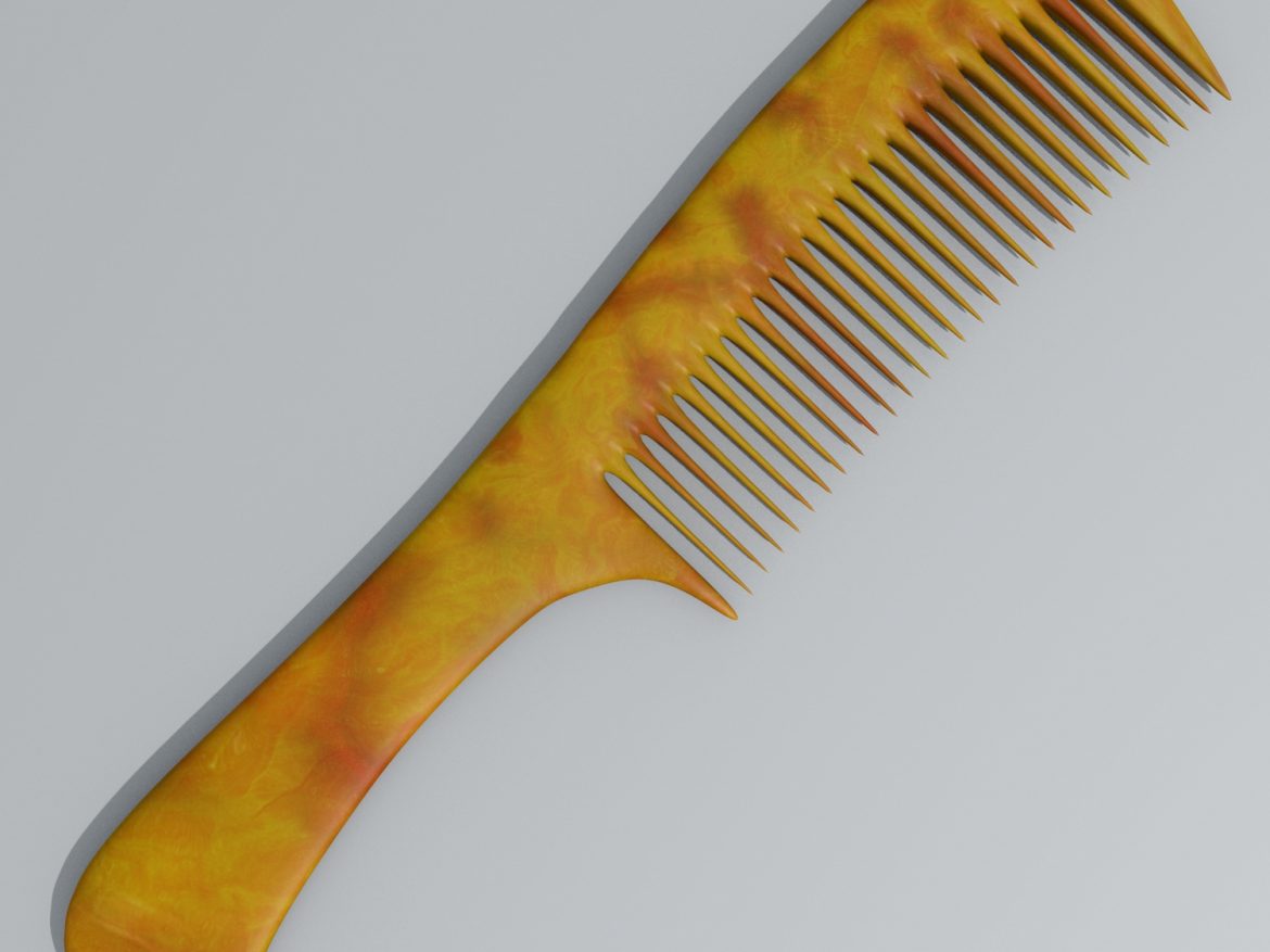 hair comb 3d model blend obj 141055