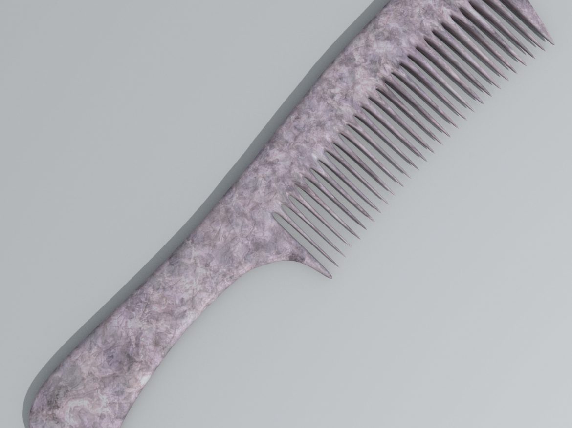 hair comb 3d model blend obj 141058