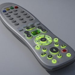 media center remote control 3d model 3ds fbx skp obj 113479