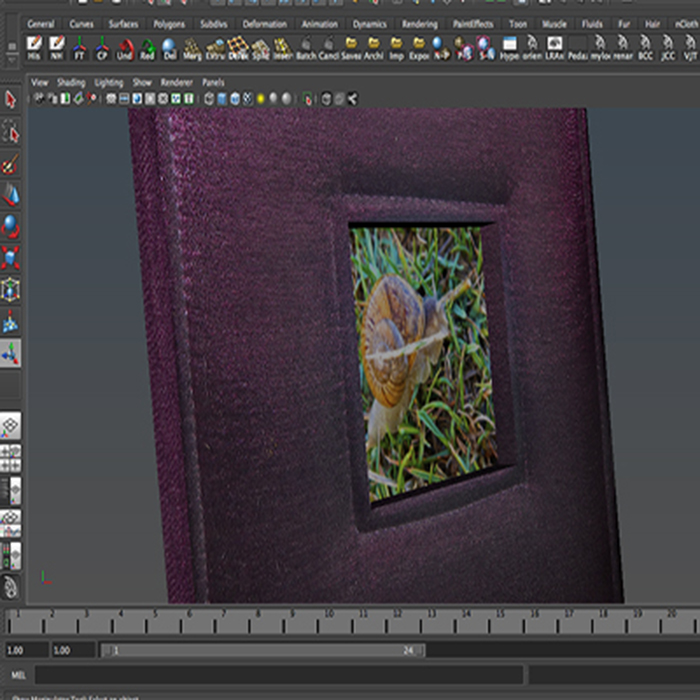 photo frame 4 3d model 3ds max fbx ma mb obj 155997