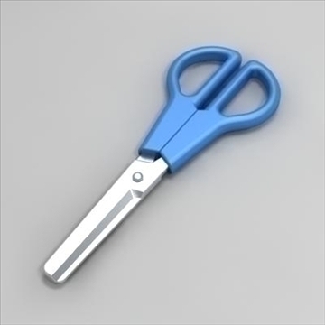 small scissors max 3d model 3ds max fbx obj 103194