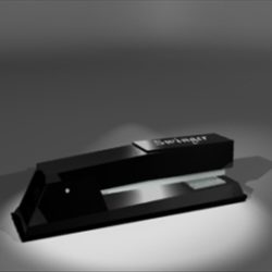 stapler 3d model 3ds dxf lwo 81134