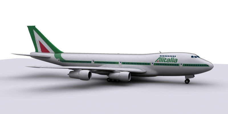 airplane boeing 3d model max 114978