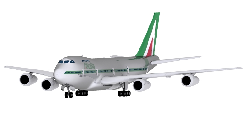 airplane boeing 3d model max 114982