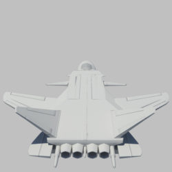 jetfighter_3 3d model fbx dae ma mb obj 116316