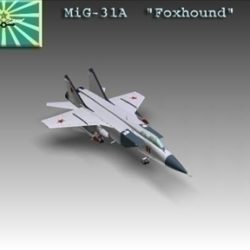 mig 31a foxhound soviet interceptor aircraft 3d model 3ds max x lwo ma mb obj 101336