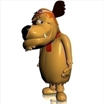 muttley 3d model 3ds max dxf obj 104965