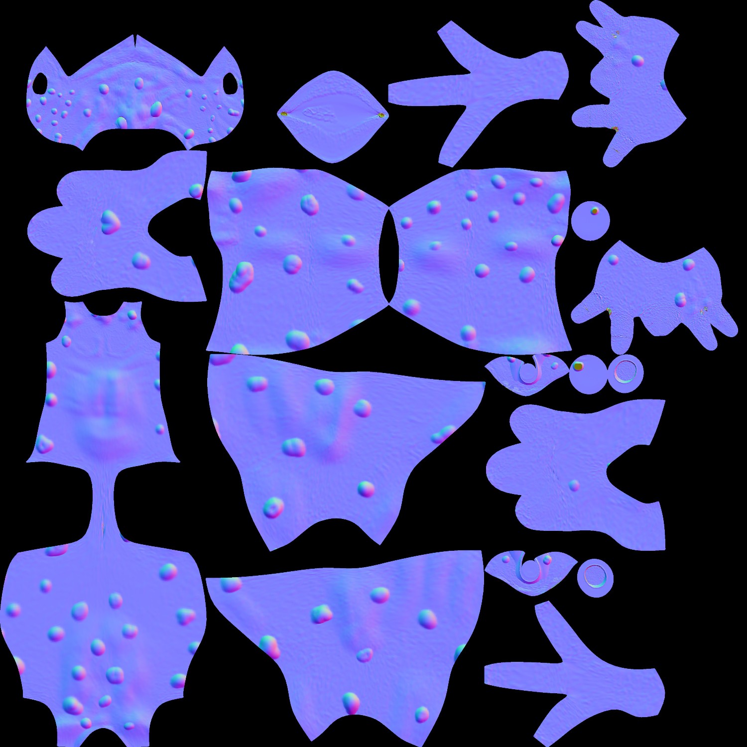 cartoon frog 3d model blend obj 138563