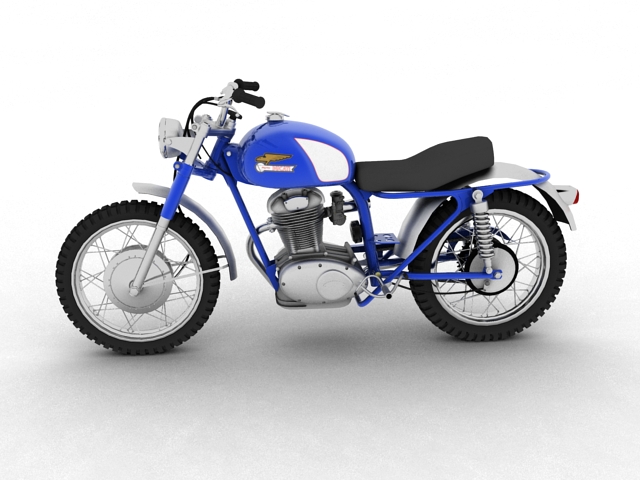 Ducati 250 Scrambler 1964 3D Model – Buy Ducati 250 ...