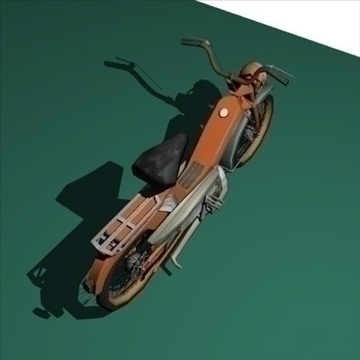 moped 3d model 3ds 97523