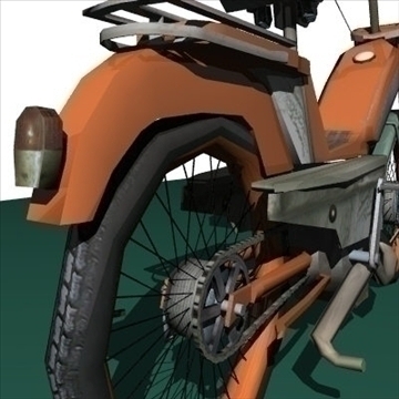 moped 3d model 3ds 97524