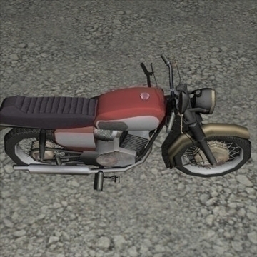 old bike 3d model 3ds 97528