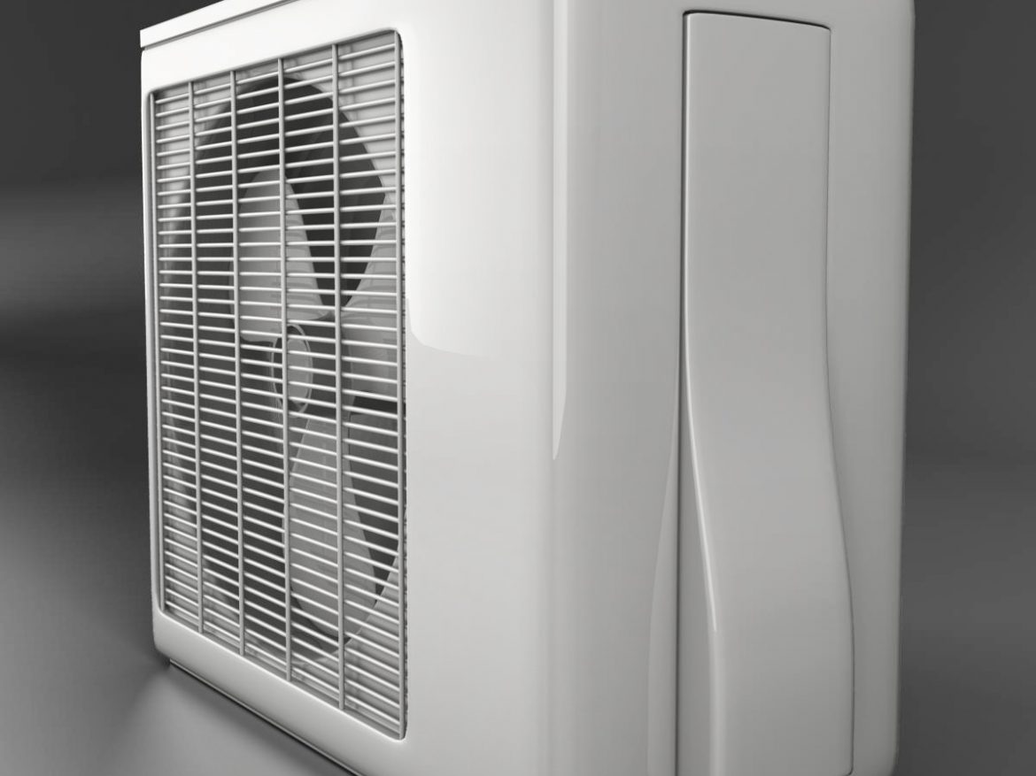 air conditioning 3d model 3ds max fbx c4d ma mb obj 159470