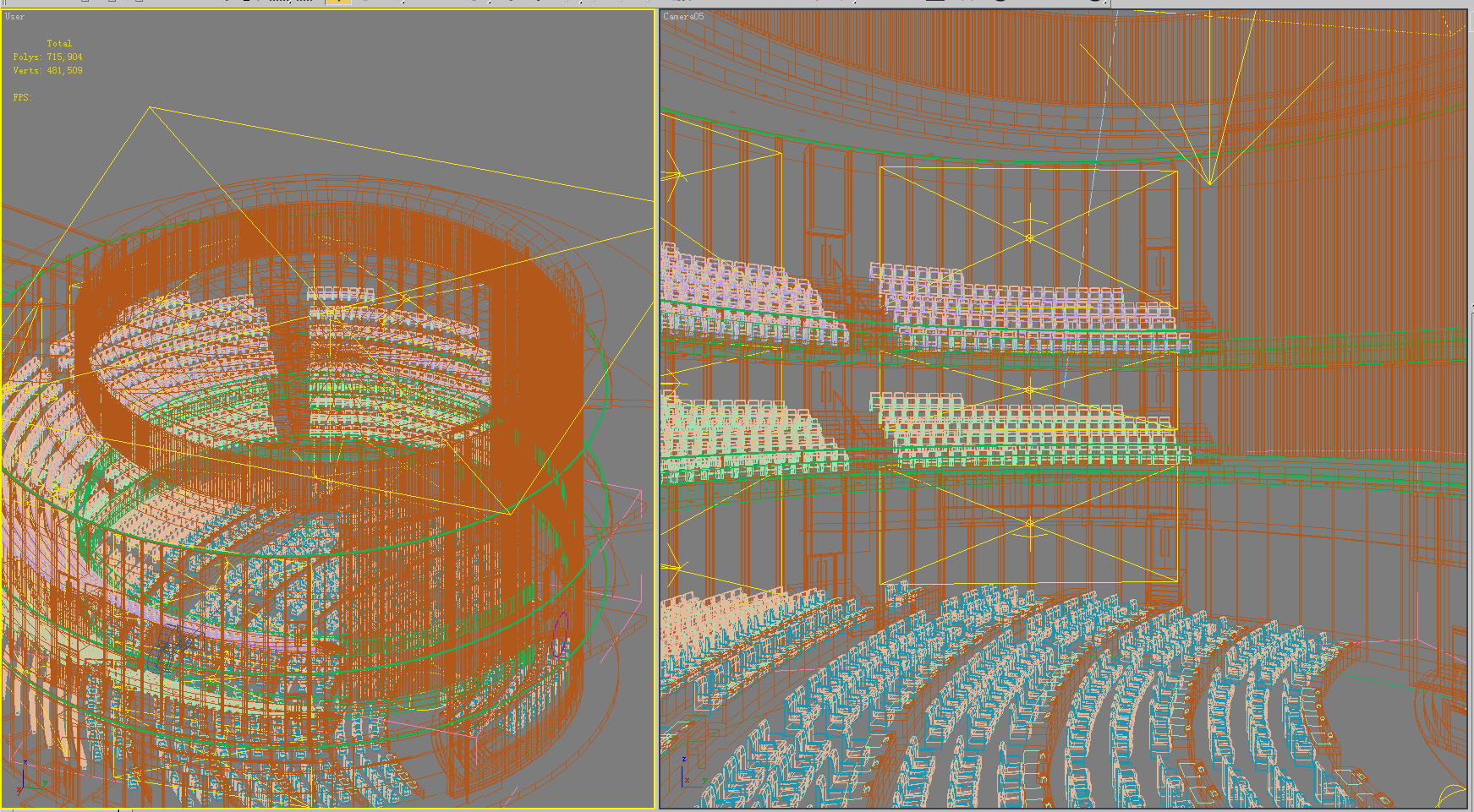 auditorium room 029 3d model max psd 120754