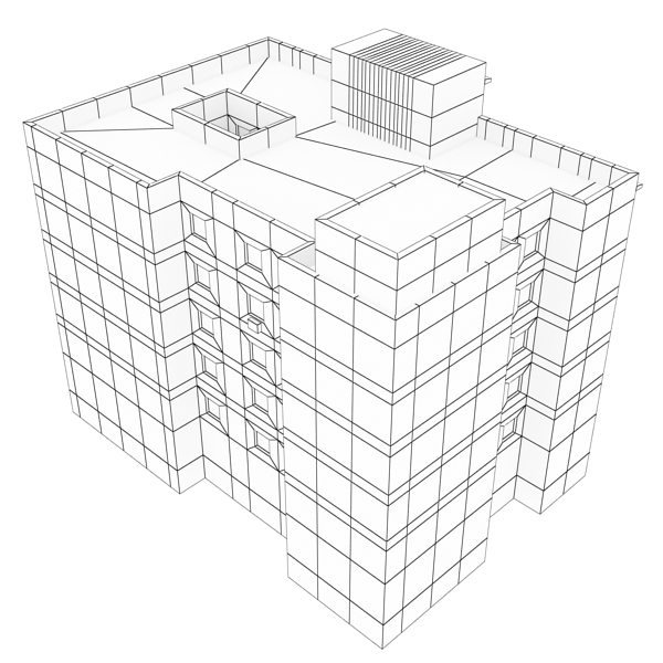 building 68 3d model 3ds max fbx obj 155428