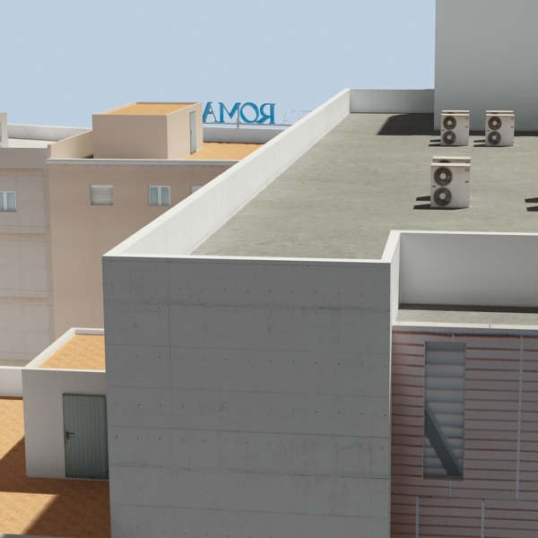 european city block 01 3d model max fbx texture obj 150442