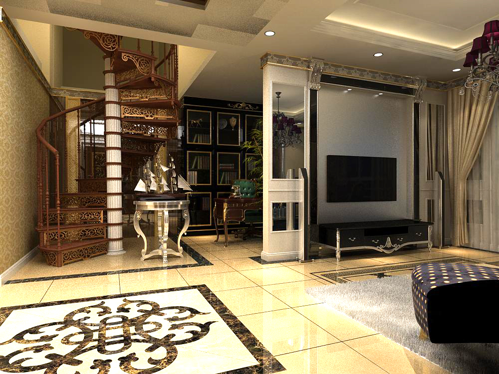 home 0445 3d model max 123844