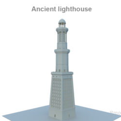 lighthouse v3 3d model 3ds fbx c4d lwo ma mb obj 124681